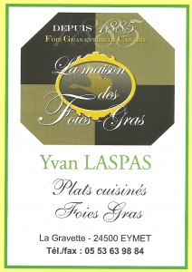 LASPAS Yvan CONSERVERIE