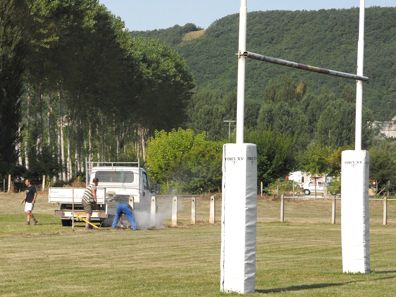 Travaux stade St Cyprien