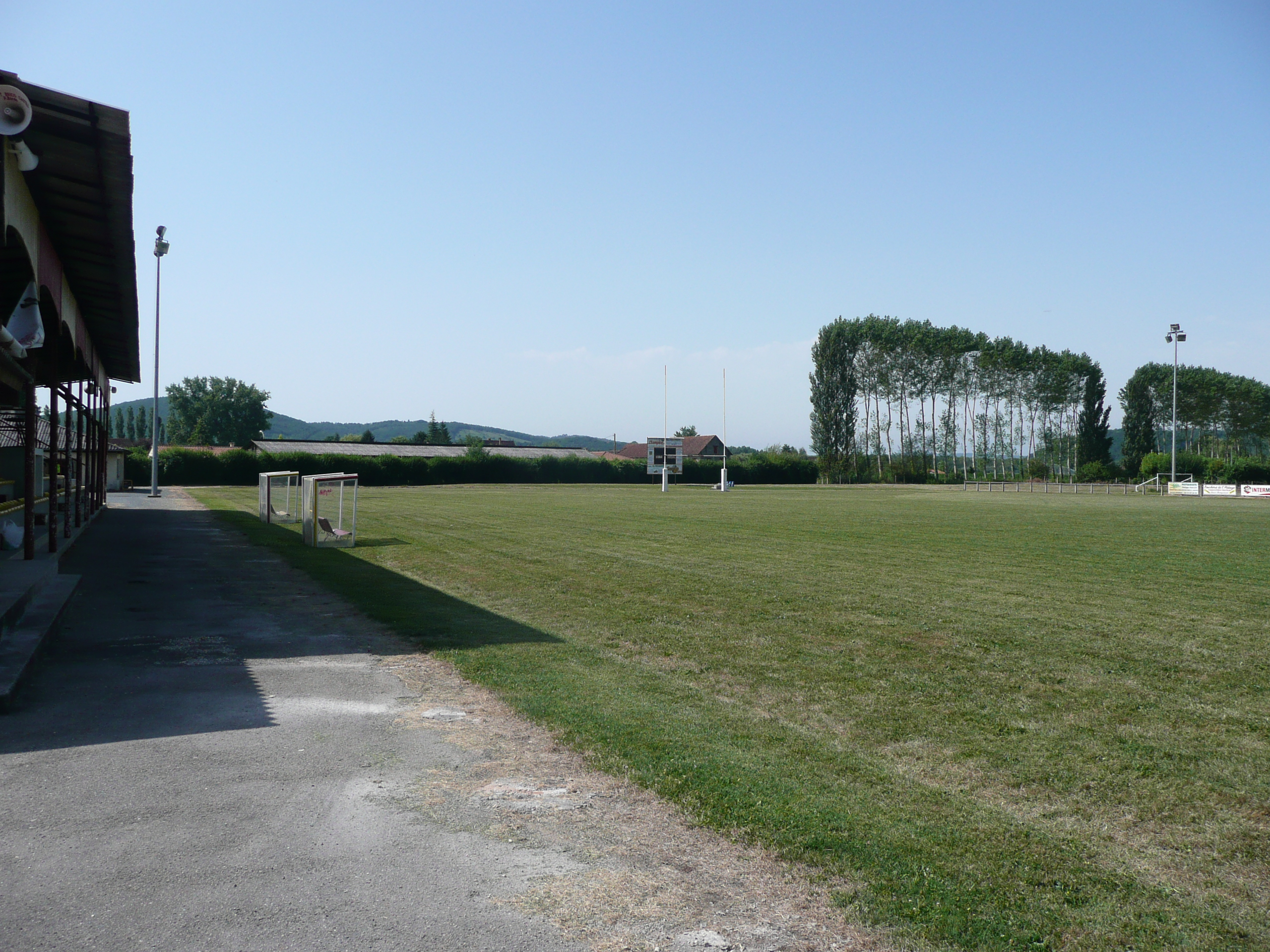 le stade sans main courante