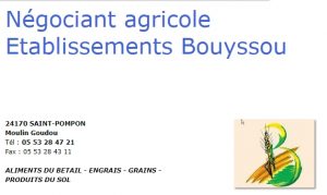 BOUYSSOU Négociant agricole