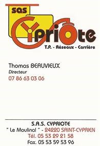 SAS CYPRIOTE - Travaux publics